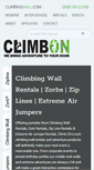 Mobile Screenshot of climbingwall.com